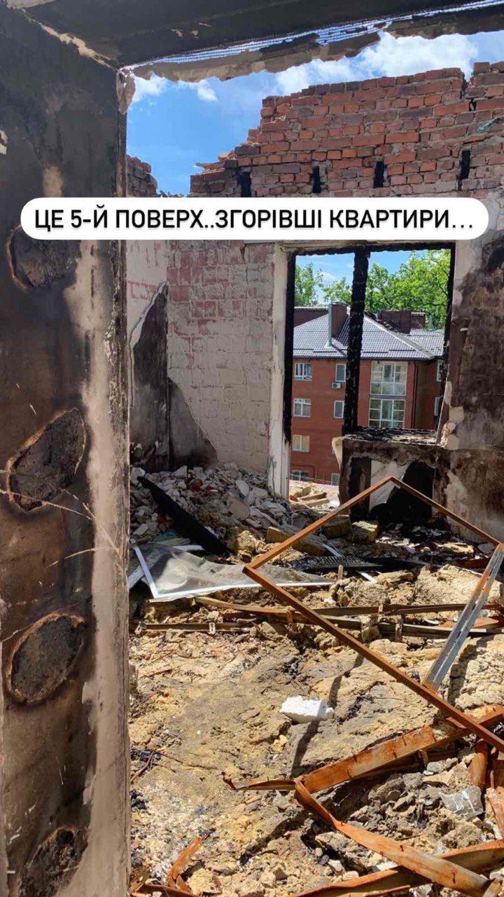 Пошкоджено будинок в м. Ірпінь