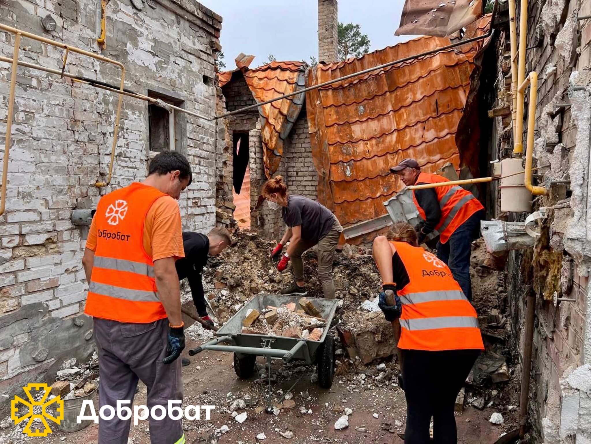 «Добробат» рухає відбудову. Звітуємо за тиждень