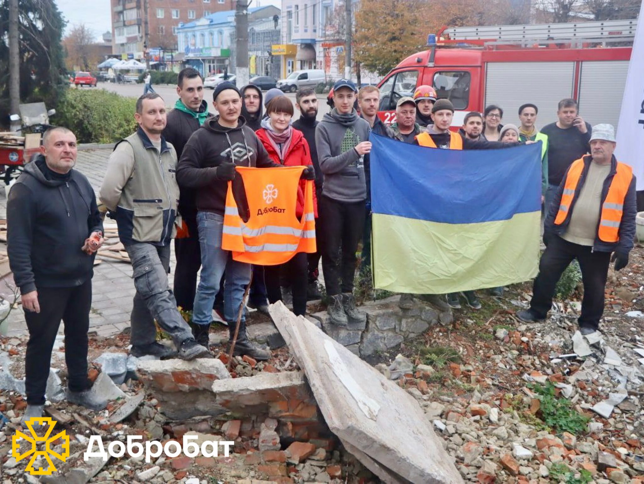 Despite bad weather conditions, Dobrobat tirelessly and urgently restores the homes of Ukrainians: this week’s latest news.
