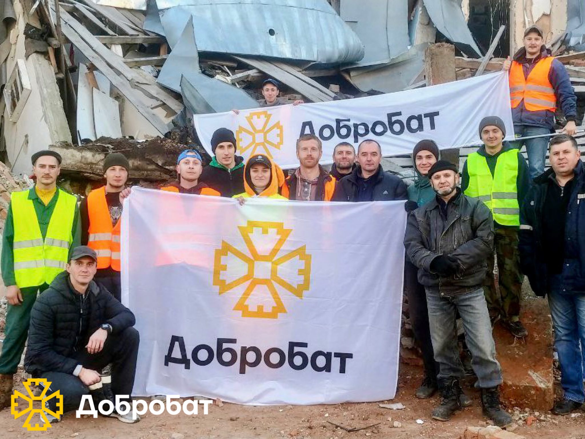 430 volunteers helped with reconstruction at 35 sites: a record-breaking week in Dobrobat