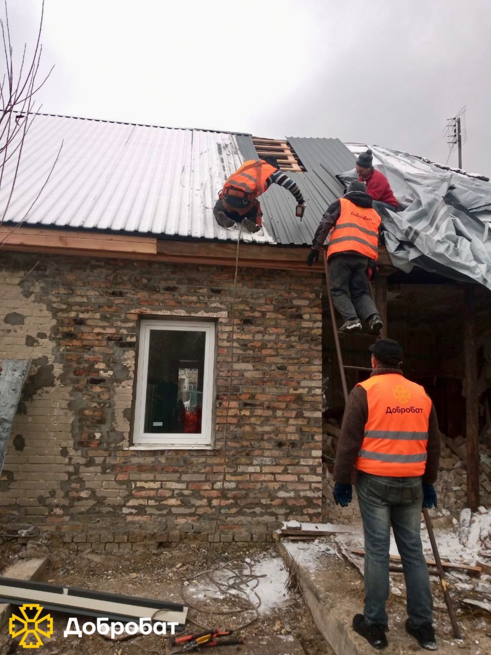 430 volunteers helped with reconstruction at 35 sites: a record-breaking week in Dobrobat