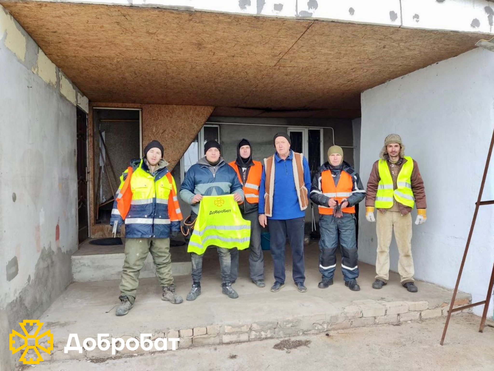 Понад 260 волонтерів нагально відновлювали об’єкти у п’яти регіонах: про тиждень «Добробату»