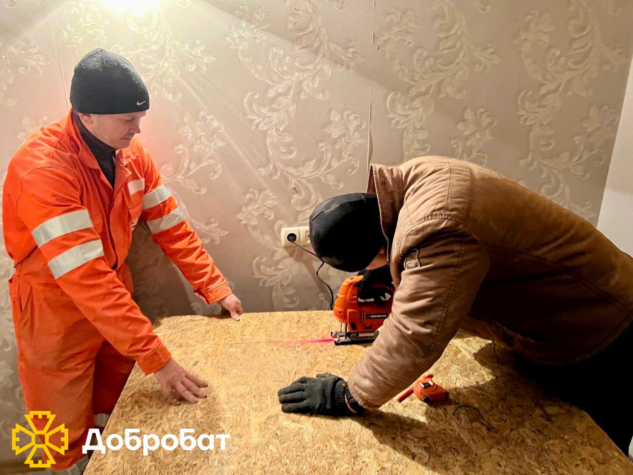 Over 260 volunteers carried out urgent repairs in five regions: about the week of Dobrobat