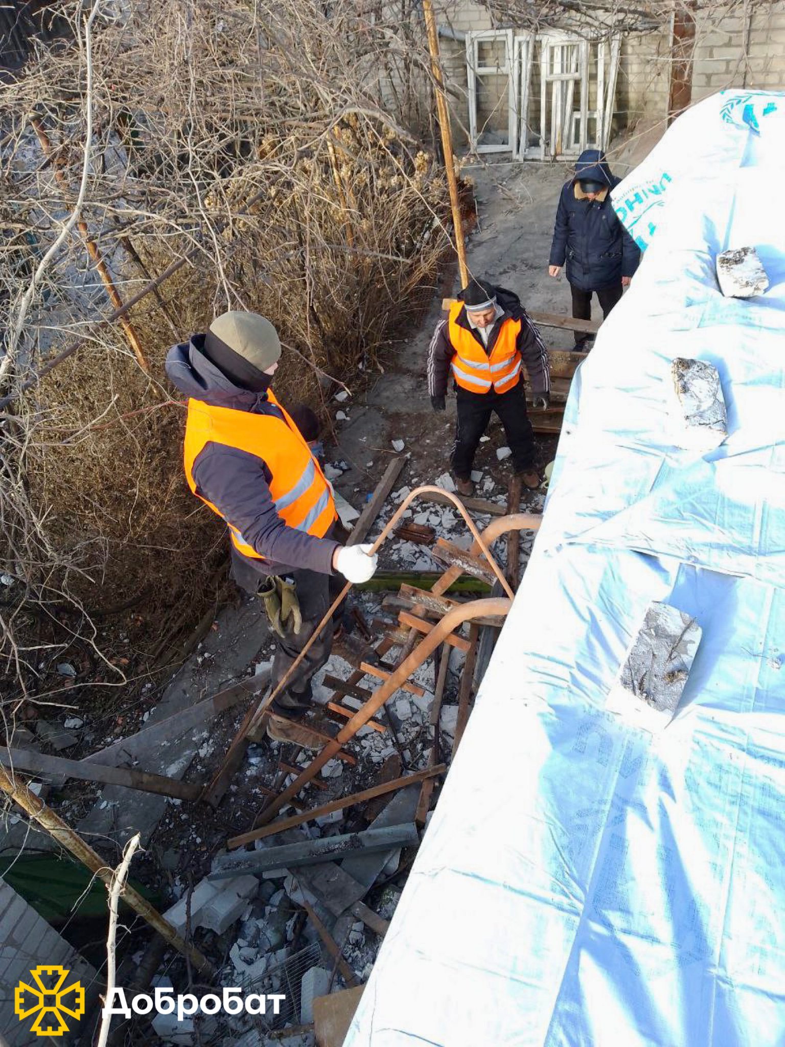 Понад 260 волонтерів нагально відновлювали об’єкти у п’яти регіонах: про тиждень «Добробату»