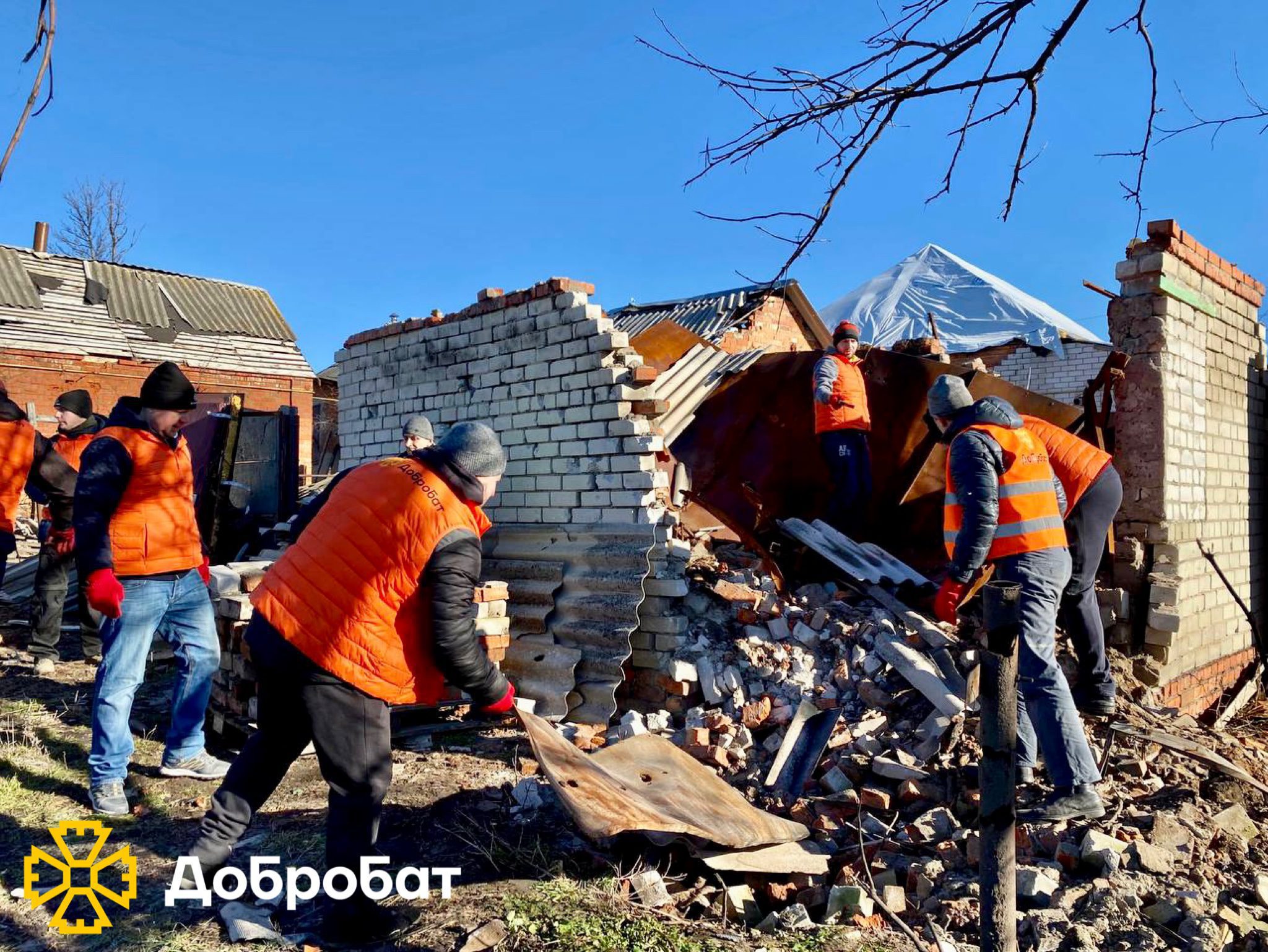 180 добровольців впроваджували нагальне відновлення на близько п’ятнадцятьох локаціях: результати тижня.