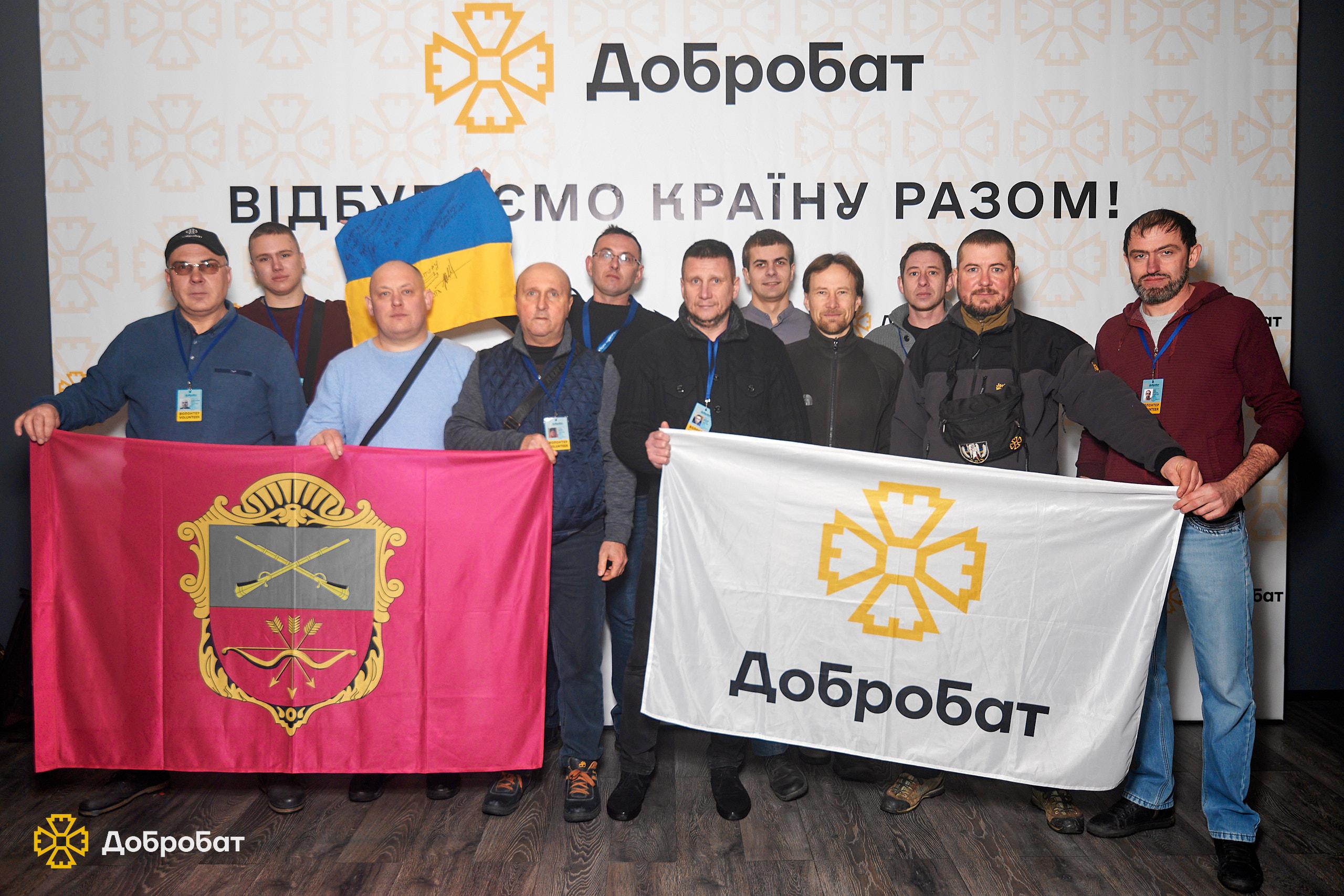 A heartwarming meeting, awarding of volunteers and tireless restoration of seven oblasts of the country: this was the week of Dobrobat