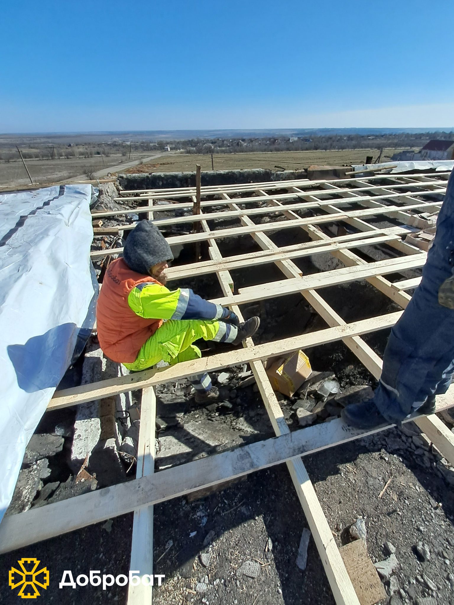 Dobrobat spring kicks off: over 220 volunteers joined urgent reconstruction last week