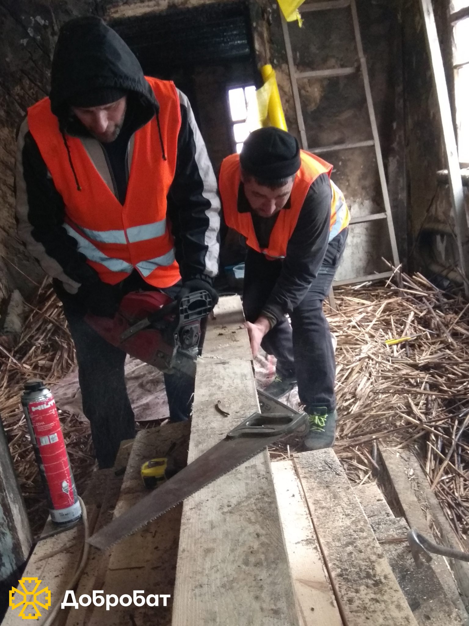 Four regions, 18 site visits, and 175 volunteers involved: Dobrobat reports on a week of reconstruction