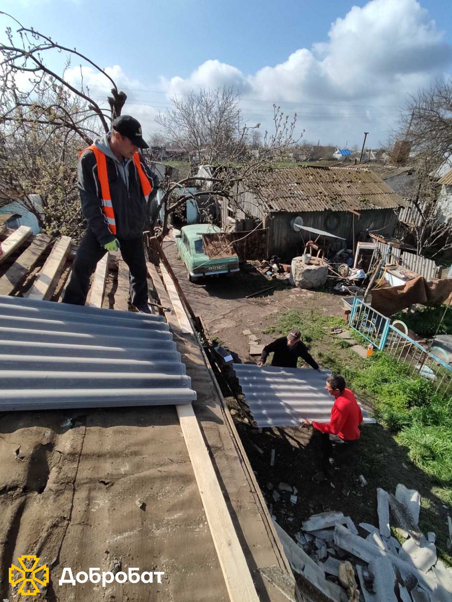 Dobrobat holds the frontline of reconstruction: we share the results of the past week