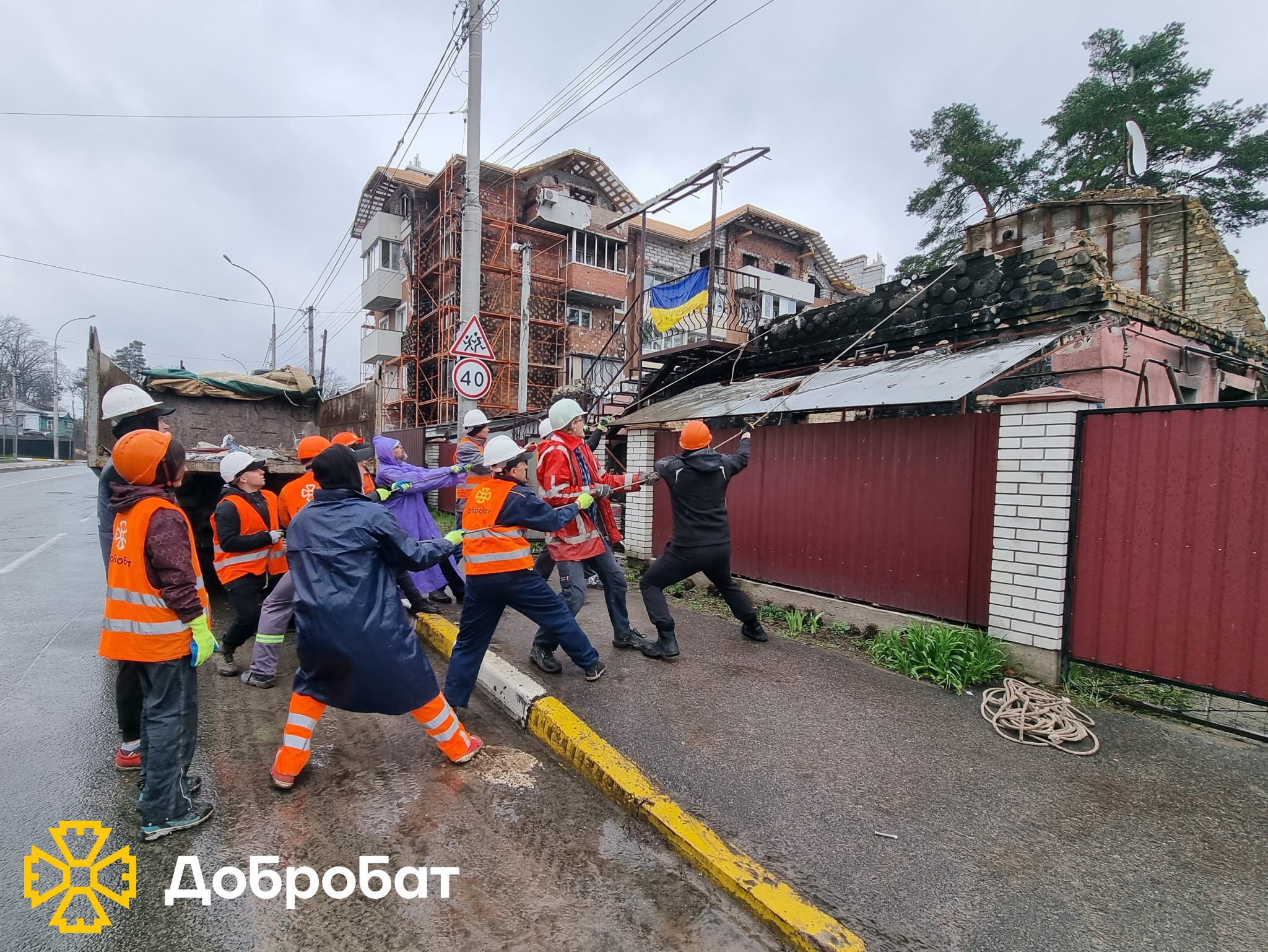 Dobrobat holds the frontline of reconstruction: we share the results of the past week
