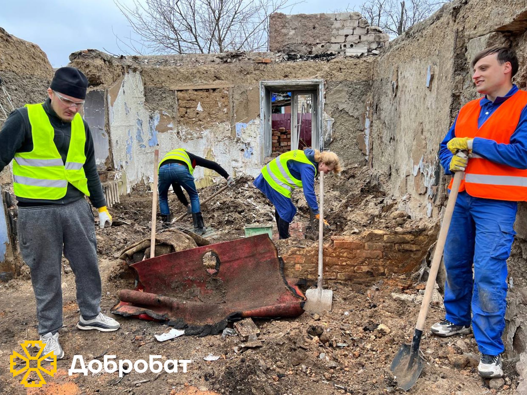 Dobrobat holds the frontline of reconstruction: we share the results of the past week