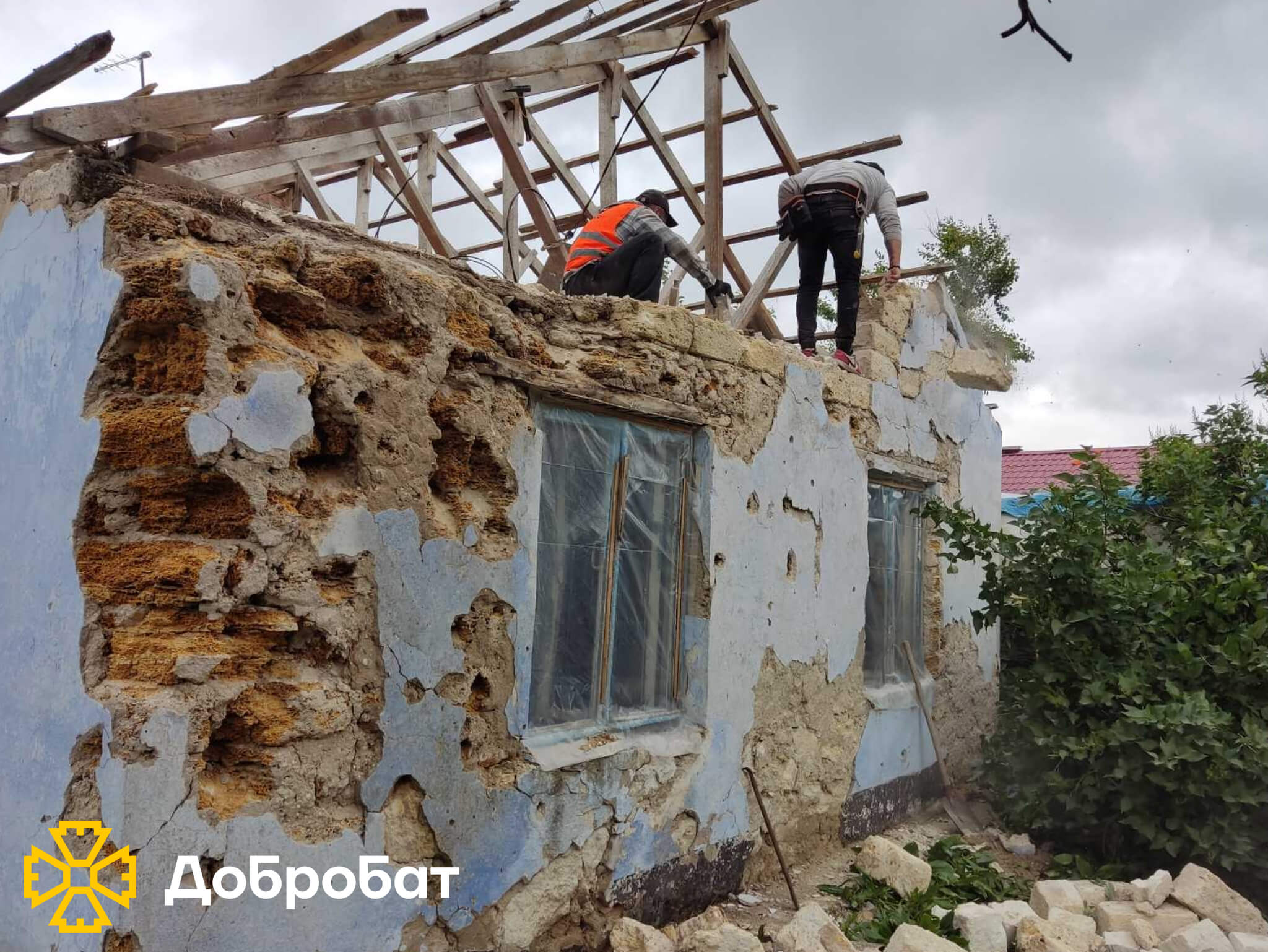 Сила духу та відданість спільній справі: понад 180 волонтерів «Добробату» долучилися до відбудови та допомоги постраждалим минулого тижня