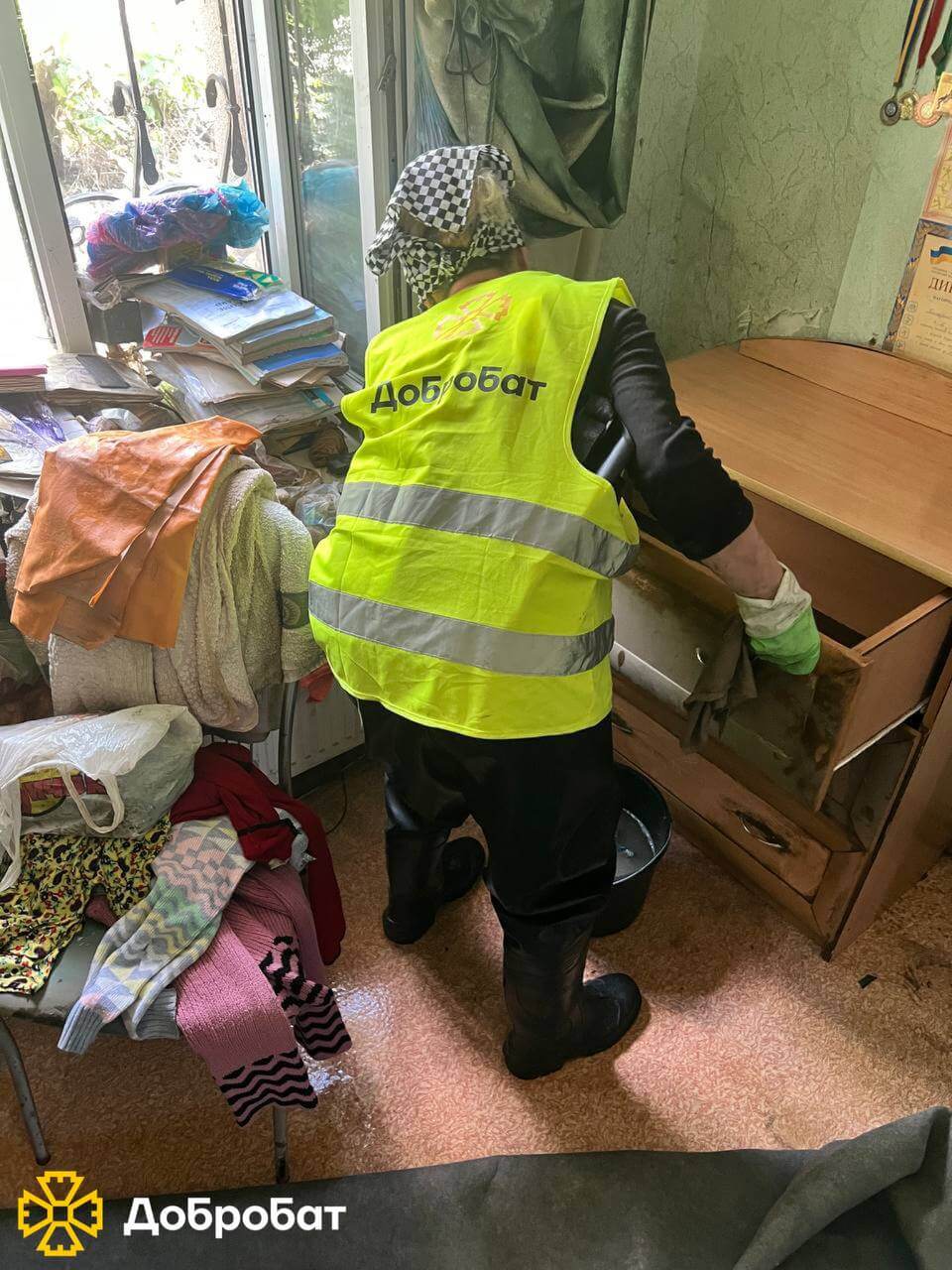 Сила духу та відданість спільній справі: понад 180 волонтерів «Добробату» долучилися до відбудови та допомоги постраждалим минулого тижня