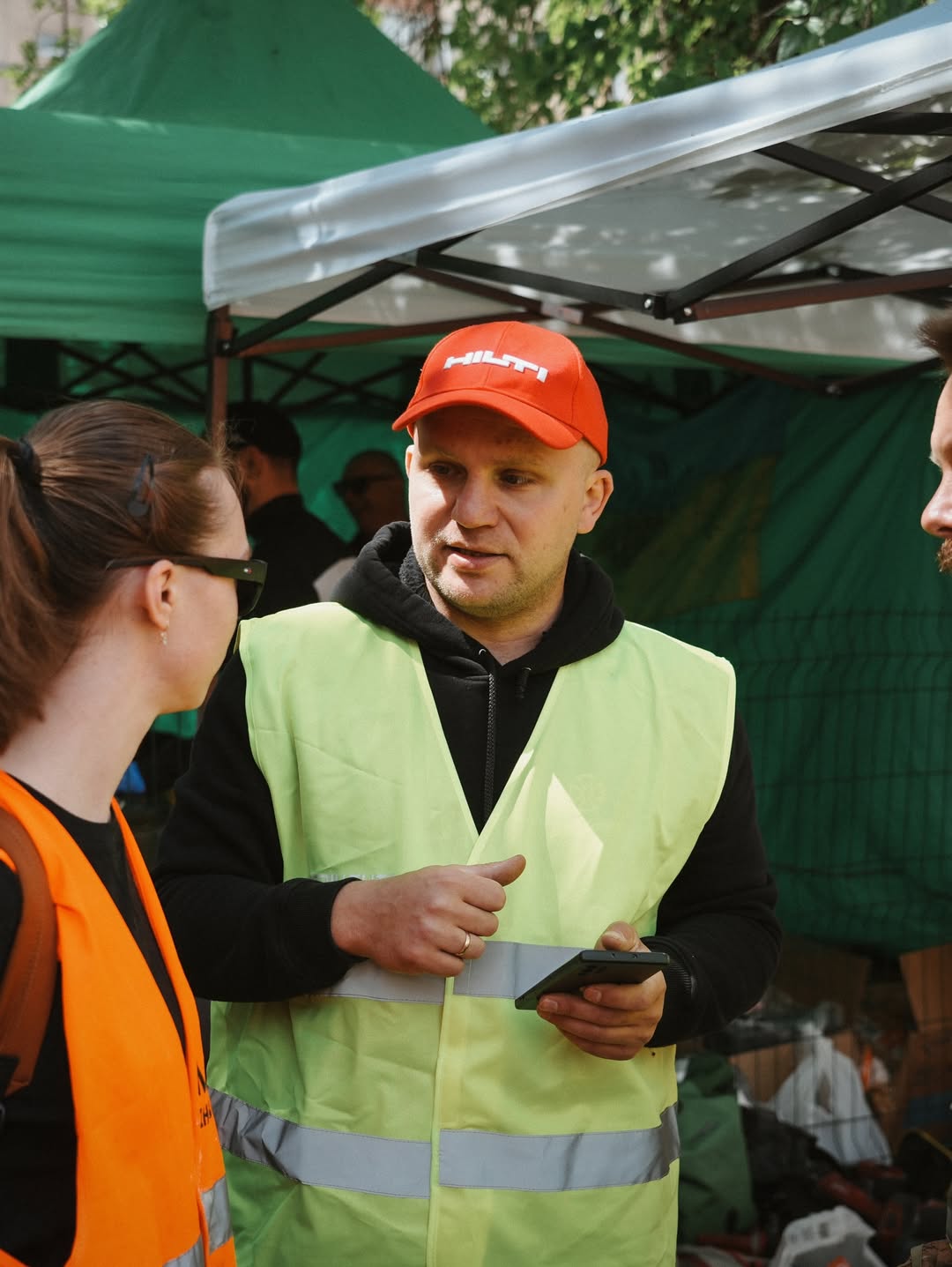 Dobrobat at Sites in Kyiv: Work Continues on Day of Mourning